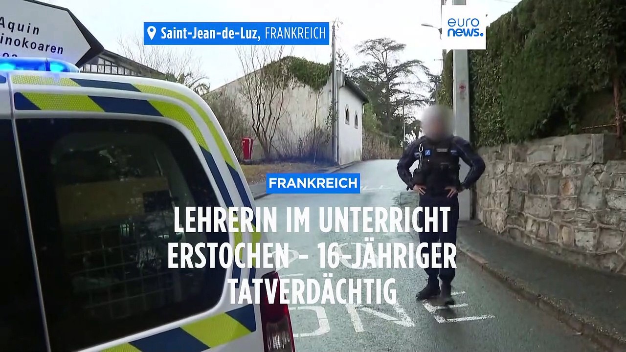 Frankreich: Lehrerin wird von 16-jährigem Schüler erstochen