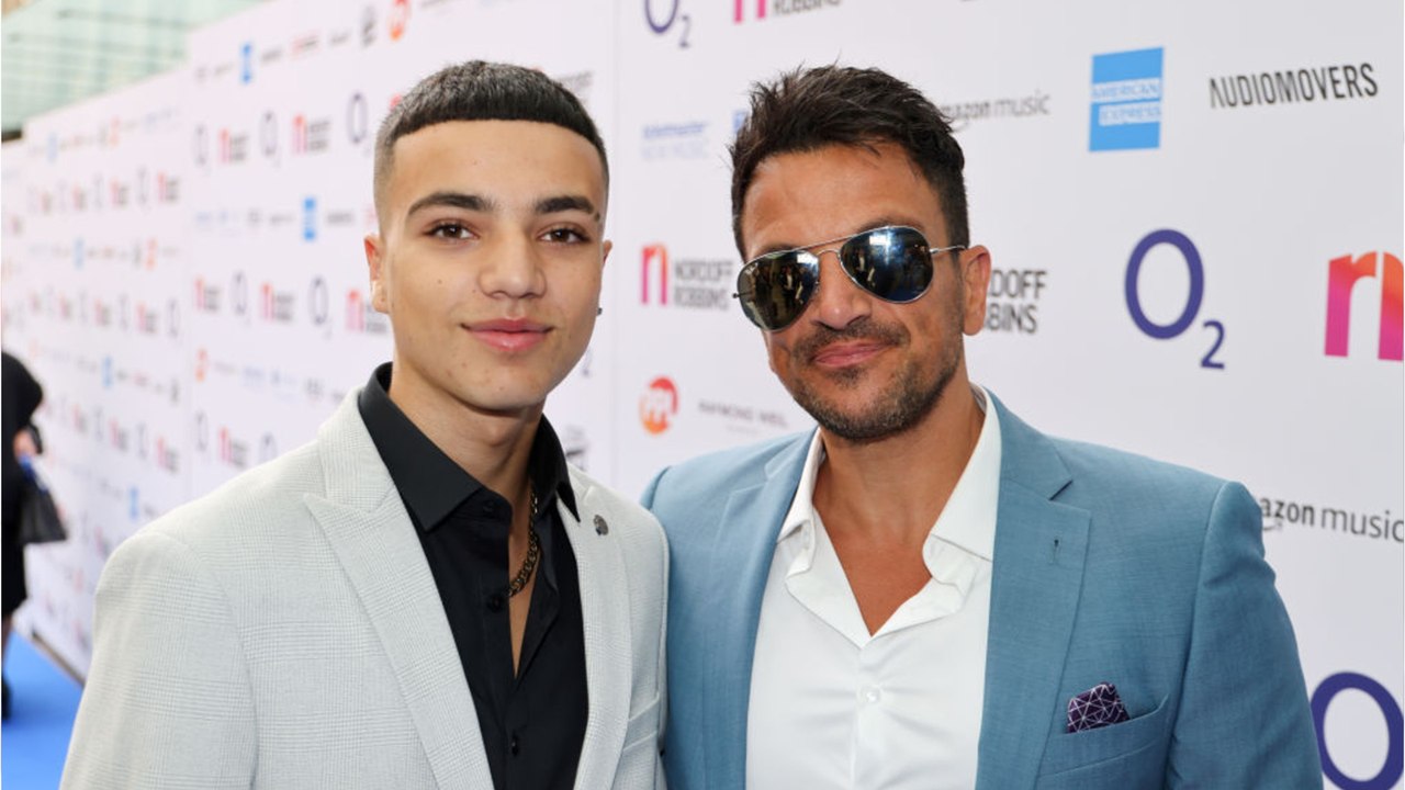 Peter Andre 'proud' as son Junior takes the next step in his music career
