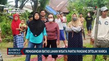 Pemasangan Batas Lahan Wisata Pantai Panjang Ditolak Warga
