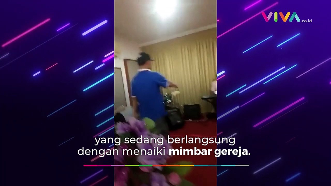 Video Dramatis Pembubaran Ibadah Umat Kristiani di Lampung