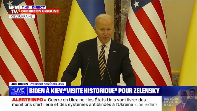 La liberté n'a pas de prix : Joe Biden annonce de nouvelles livraisons d'armes à l'Ukraine