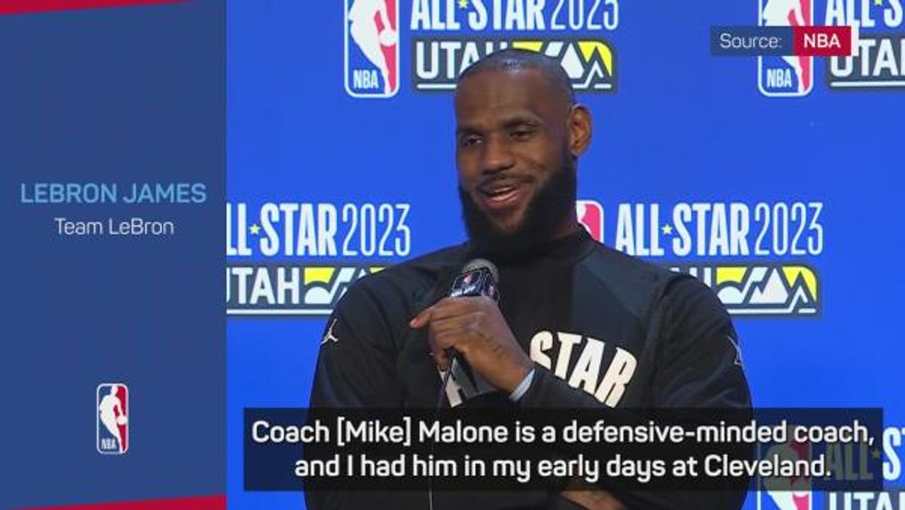 LeBron provides injury update after All-Star Game defeat - video ...