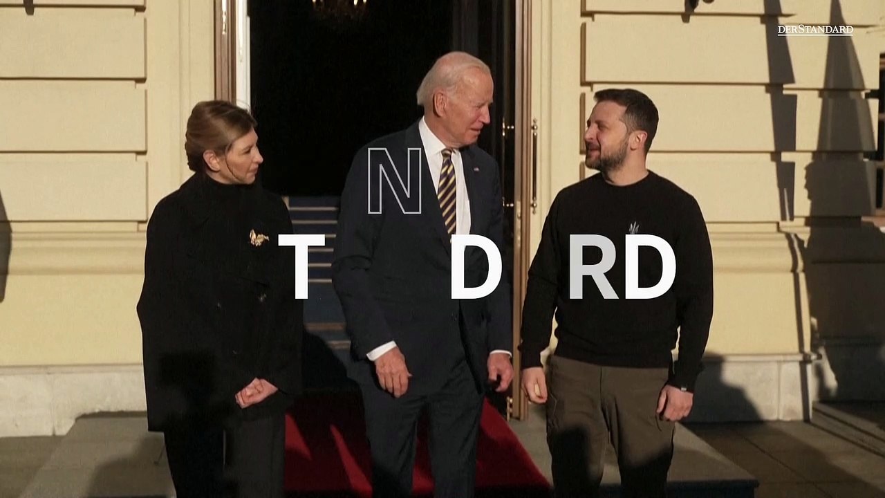 Joe Biden zu Überraschungsbesuch in Kiew