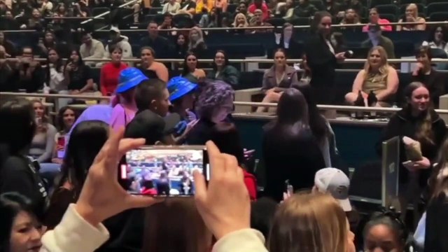 Priyanka Chopra dances as hubby Nick Jonas performs on stage in Las Vegas