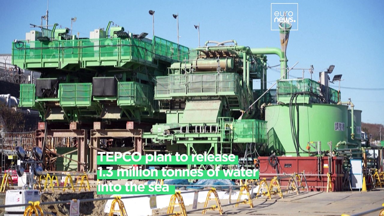 Fukushima: Japan prepares to release 1.3 million tonnes of treated wastewater into the sea