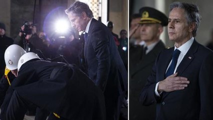 ABD Dışişleri Bakanı Antony Blinken, Anıtkabir'i ziyaret etti! İşte özel deftere yazdığı not