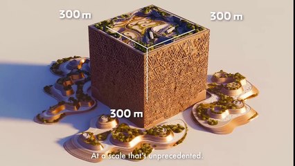 Suudiler haddini aştı! Arabistan'da Kabe'ye benzer yeni bir yapı inşa ediyorlar!