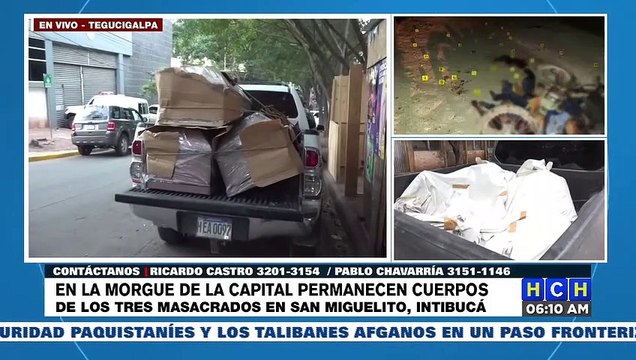 ¡Aún sin retirar, cadáveres de familia asesinada con brutal saña en Intibucá!