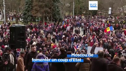 Moldavie : manifestation pour le pouvoir d'achat, dans un pays qui souhaite rompre avec Moscou