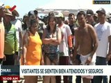 Edo. La Guaira recibe a temporadistas quienes disfrutan de las playas durante el asueto de carnaval