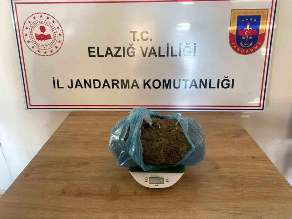 Elazığ'da 3,5 kilo uyuşturucu madde ele geçirildi: 2 gözaltı
