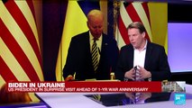 Biden visits Ukraine ahead of war anniversary: 'Kyiv stands'