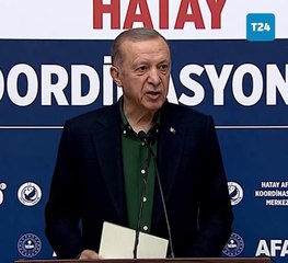 Erdoğan'dan Kılıçdaroğlu'na: Ana muhalefetin başındaki zat, Hatay'daki havalimanını kendi belediyelerinin onardığını söyledi