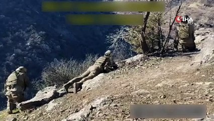 Pençe Kilit Operasyonu'ndan görüntüler paylaşıldı!