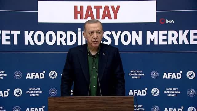Cumhurbaşkanı Erdoğan: Devletin bütün imkanlarını seferber ettik