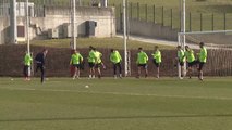 El Athletic Club empieza a preparar el partido del domingo ante el Girona