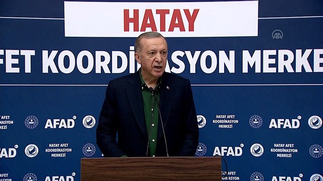 Cumhurbaşkanı Erdoğan, deprem bölgesinde yapılacak konut sayısını açıkladı