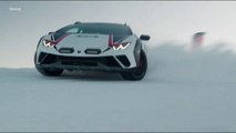 Lamborghini Huracan Sterrato on Snow