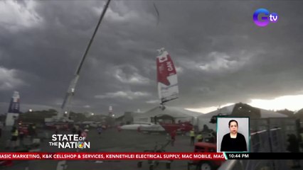 Ilang sail boat, tinangay ng malakas na hangin | SONA