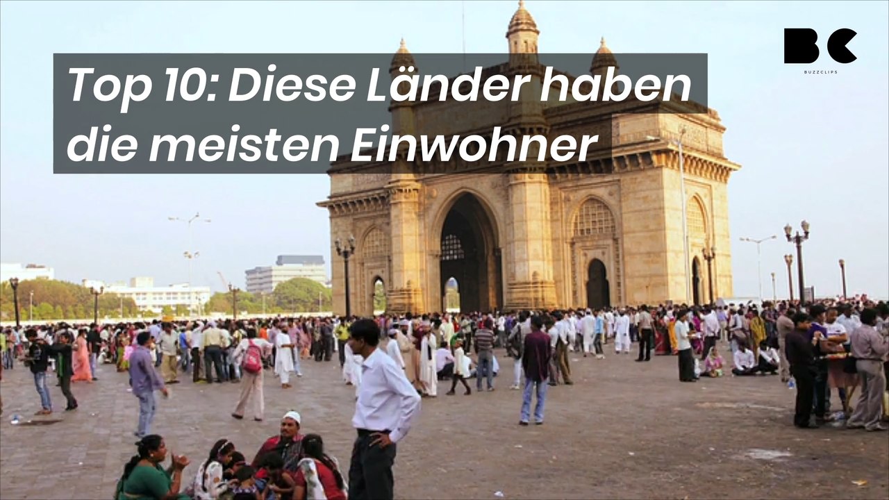 Top 10: Diese Länder haben die meisten Einwohner