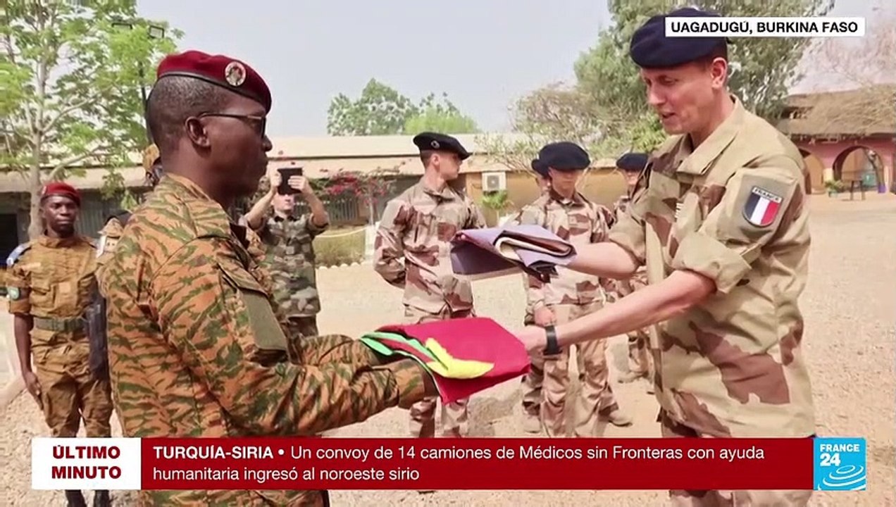 Burkina Faso formaliza el fin de las operaciones de la fuerza francesa