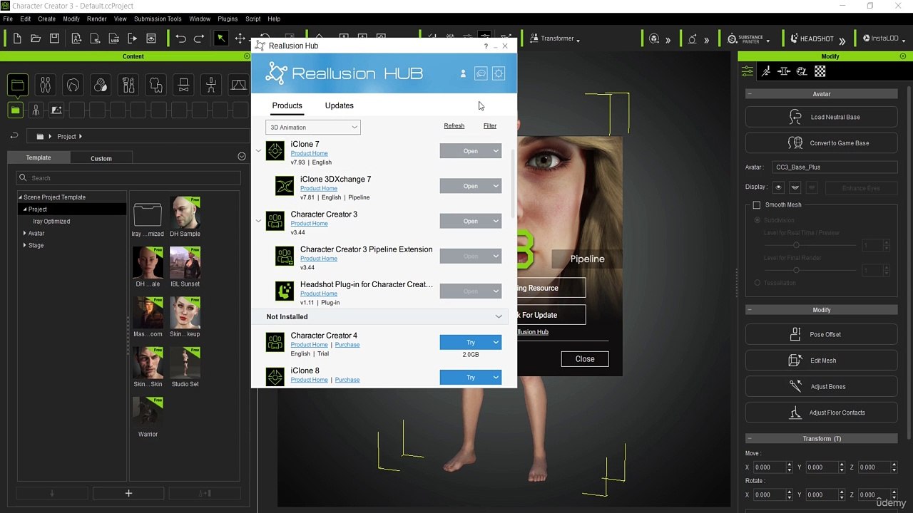 2 - The CC3 User Interface