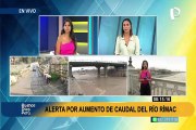 Alerta por aumento de caudal del río Rímac