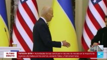 Histórica visita de Joe Biden a Ucrania a pocos días del aniversario de la invasión rusa