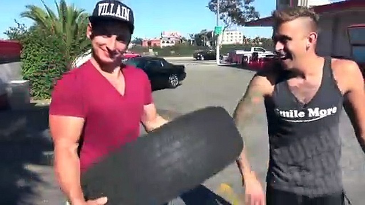 Stealing Car Tires Prank!!