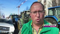 Manifestation : agriculteurs  en colère face aux restrictions