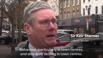 Labour leader Sir Keir Starmer pledges to crack down on drug dealing