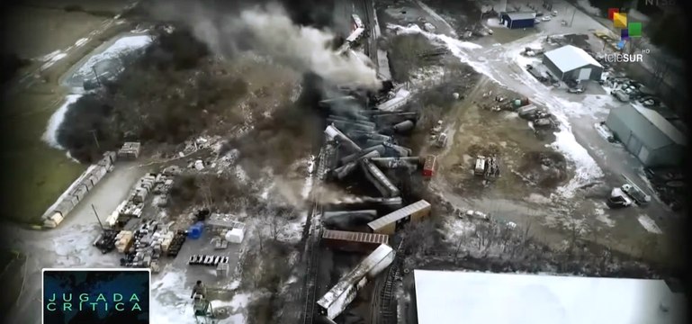 Jugada Crítica 20-02: Desastres químicos en EE.UU. ¿manejo seguro de sustancias tóxicas?