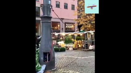 round in wonderfull stockholm sweden streets