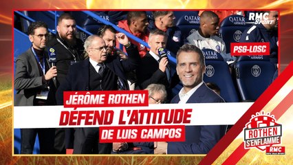 PSG 4-3 Losc : Rothen défend l'attitude de Campos sur le bord du terrain