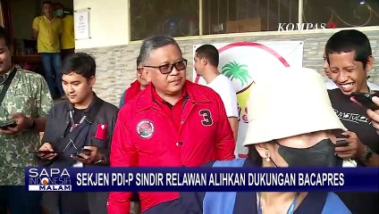 Sindir Relawan Joman Alihkan Dukungan ke Prabowo, Sekjen PDI-P: Pagi Kedelai, Sore Tempe