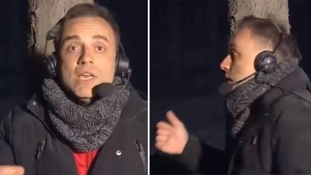 NTV muhabiri 6.4'lük depremi böyle anlattı: 99 depremini de gördüm ama böylesini görmedim, binalar yıkıldı