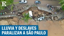 Lluvia en Brasil deja al menos 36 muertos