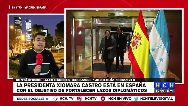 Presidenta Castro visita España con el objetivo de fortalecer lazos diplomáticos y cooperación