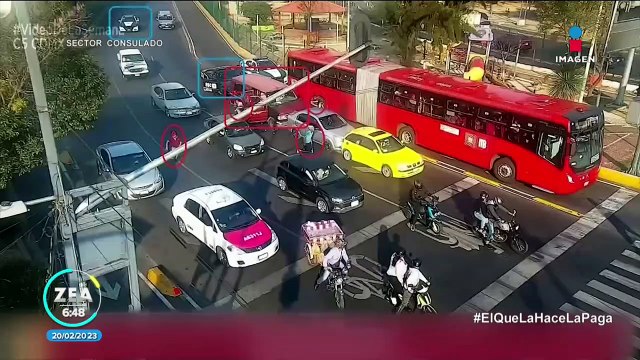 Así cayó un grupo de ladrones en la alcaldía Venustiano Carranza, CDMX