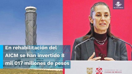 Sheinbaum: Gracias al AIFA en Santa Lucía, el AICM sigue existiendo