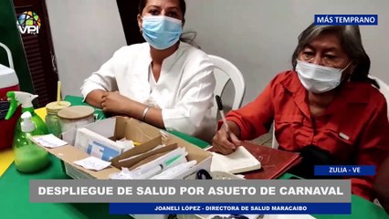 Despliegue de salud en el Zulia por asueto de Carnaval - 20Feb