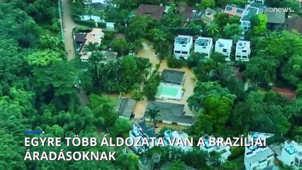 Egyre több áldozata van a brazíliai áradásoknak