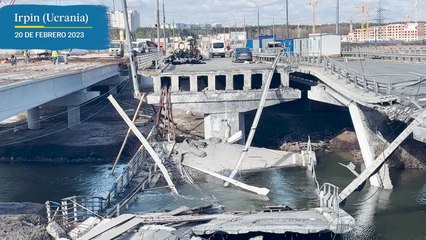 La familia que huyó de Irpin al comienzo de la guerra vuelve al lugar donde empezó todo
