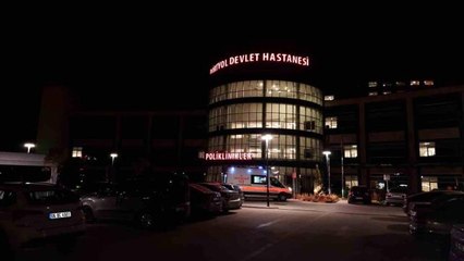 Tahliye edilen hastalar Dörtyol Devlet Hastanesine getirilmeye başlandı