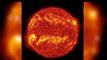 Unbelievable moment a piece of the sun BREAKS OFF baffles scientists: Video shows plasma filament is now swirling around the northern pole like a tornado