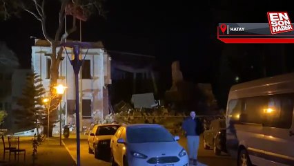 Hatay Valiliği binası kullanılamaz hale geldi