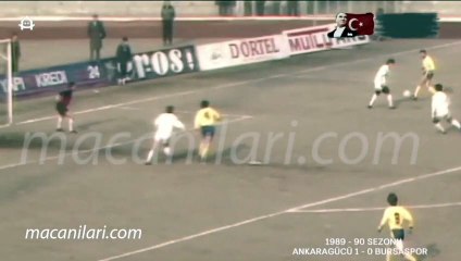 Ankaragücü 1-0 Bursaspor [HD] 04.02.1990 - 1989-1990 1st League Matchday 18 + Post-Match Comments