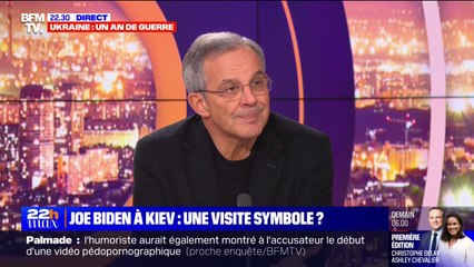 Télécharger la video: Pour Thierry Mariani, la visite de Joe Biden à Kiev est 