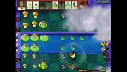 Plants Vs. Zombies |Adv. Fog 4-4