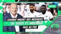 OM - PSG : Courbis inquiet des absences de Mbemba et Gigot pour Marseille